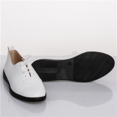 Женские кожаные туфли DeLis Delis3102-1 Белый: Под заказ