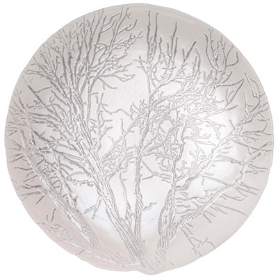 БЛЮДО ГЛУБОКОЕ "TREE" SILVER 32 СМ