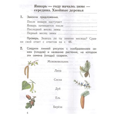 Окружающий мир. 1 класс. Проверяем свои знания и умения. Тетрадь №2 для провероч (978-5-360-11219-8) 2020г