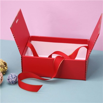Подарочная коробка «Red bow», 25.5*20.5*8.5