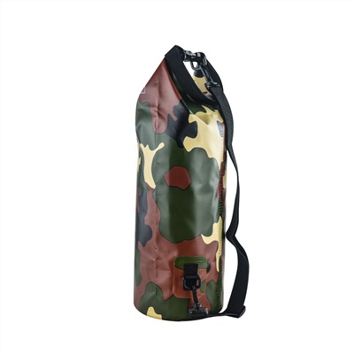 Непромокаемый рюкзак Sukhoi Superpack 10 л (камуфляж) - Проверенная герметичная скрутка с ребром жесткости обеспечивают абсолютную водонепроницаемость и удобство закручивания, защиту и оптимальный объем упаковки №704