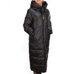 S21062 BLACK Пальто зимнее женское облегченное SNOW CLARITY размер 48