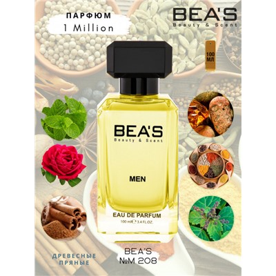 Beas M208 Paco Rabanne 1 Million Men edp 100 ml