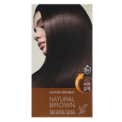 NATURE REPUBLIC Hair & Nature Hair Крем-краска для волос 6S Natural Brown