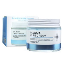 Антивозрастной крем для обезвоженной кожи с морскими водорослями Dr. Aqua Cure Cream, Lebelage 70 мл