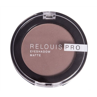 Тени для век "Relouis Pro Eyeshadow Matte" тон: 13, iced coffee (10624018)