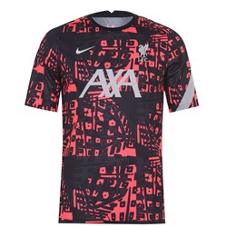 Nike, Liverpool European Pre Match Shirt 2020 2021 Mens