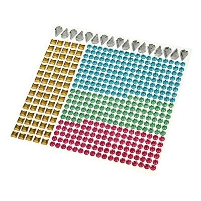 Кристальная мозаика «Зубастые монстрики», 17 × 23 см