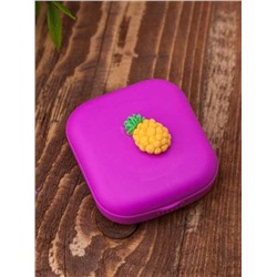 Контейнер для линз «Mini Pineapple», pink