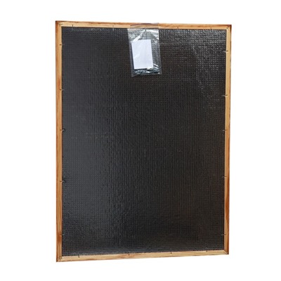 Доска магнитно-маркерная 45х60 см, Calligrata, в деревянной рамке (морилка темная)