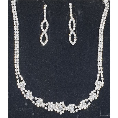 Комплект украшений Jewelry 030, серебро