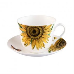 Чайная пара для завтрака 470мл Ботаника  - купить чайные пары Roy Kirkham из фарфора