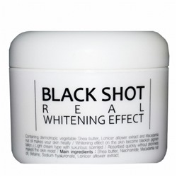 Black Shot Real Whitening Effect Plus Осветляющий крем для тела