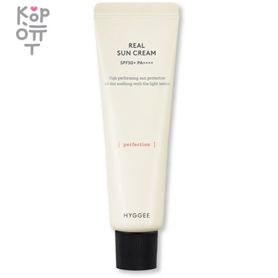 HYGGEE Real Sun Cream - Нежный солнцезащитный крем 50мл.,