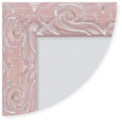 Рамка для сертификата Метрика 21x30 (A4) Paola пластик розовый, с пластиком		артикул 5-42182