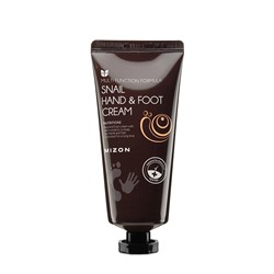 Крем для рук и ног Snail Hand and Foot Cream, Mizon 100 мл