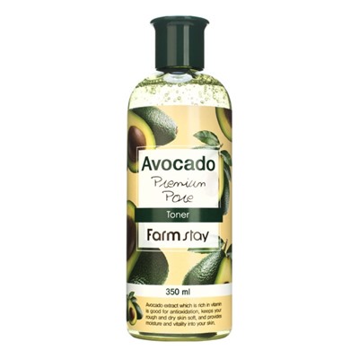 ФМС Тонер антивозрастной сэкстрактом авокадо FarmStay Avocado Premium Pore Toner, 350ml