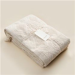 Плед SL Home Cotton 200*240 см , 100% хлопок, 370 гр/м2