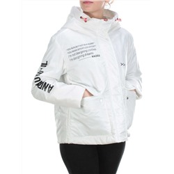 005 WHITE Куртка демисезонная женская (100 гр. синтепон) размер L (46) - 52 российский