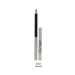 Карандаш для бровей с щеточкой (черный) Wood Eyebrow Pencil Black, Lebelage 7 г