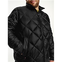 Big And Tall Recycled Quilted Hooded Jacket