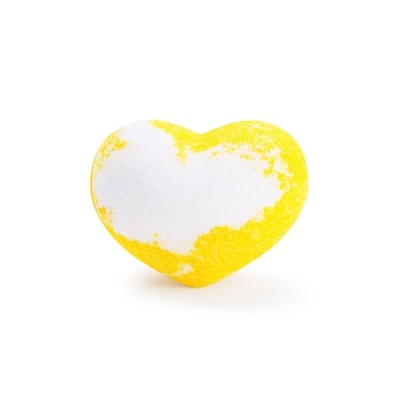 Сердечко соляное для ванны Сладкий лимон