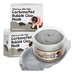 Маска для лица глиняно-пузырьковая - Milky piggy carbonated bubble clay mask