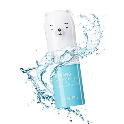 Стик для глаз увлажняющий с ледниковой водой Iceland Hydrating Eye Stick, THE SAEM   8 г