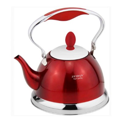 Заварочный чайник Zeidan  Z-4322 нерж Красный 1000мл съёмный фильтр подходит для индукции (12) оптом