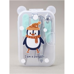 Маникюрный набор "I am a penguin", blue