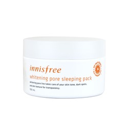 Innisfree Whitening pore Ночная маска Чистые поры