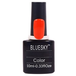 Bluesky Гель-лак для ногтей 206 SU, красно-алый, 10 мл