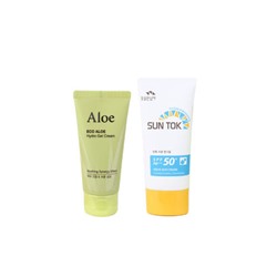 Beauty Credit Sun Tok Увлажняющий солнцезащитный крем SPF50+・PA+++ (Подарочный набор)