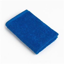 Полотенце махровое "Этель" 30х30 см, цвет индиго, 100% хлопок, 340 г/м2