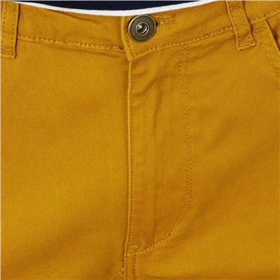 Узкие брюки из твила с 5 карманами - желтый