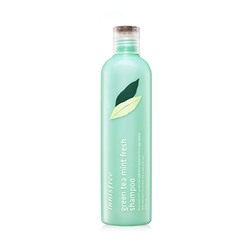 Innisfree Green Tea Mint Fresh Освежающий шампунь с экстрактом зеленого чая