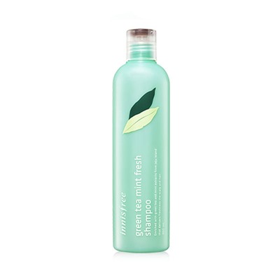 Innisfree Green Tea Mint Fresh Освежающий шампунь с экстрактом зеленого чая