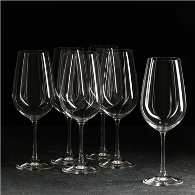 Набор бокалов для вина VIOLA 6шт 450мл         (Код: CR450101V  )