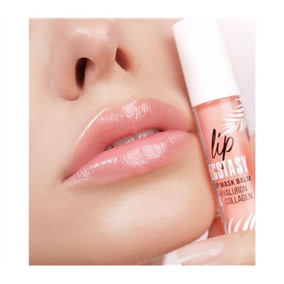 Маска-бальзам для губ "Lip ECSTASY HYALURON & COLLAGEN" тон: 602, peach (10326132)