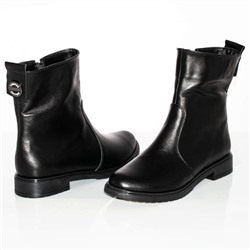 Женские кожаные ботинки DeLis DeL28521 Черная кожа: Под заказ