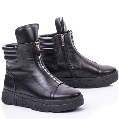 Женские кожаные ботинки V.Arimany V1262 Черный: Под заказ