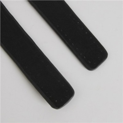 Ручки для сумки, пара, 52 ± 2 × 2 см, цвет чёрный