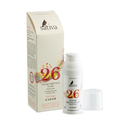 Ночной крем для лица "Anti Age №26 для зрелой кожи" (50 мл) (10664696)