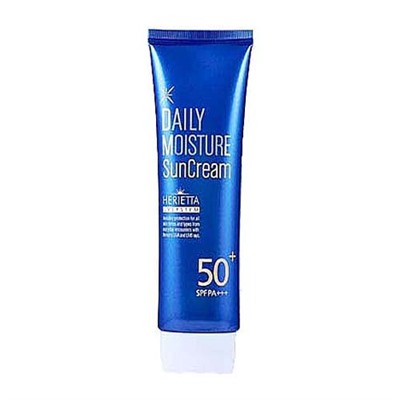 HERIETTA Daily Moisture Ежедневный увлажняющий солнцезащитный крем SPF50+ PA+++