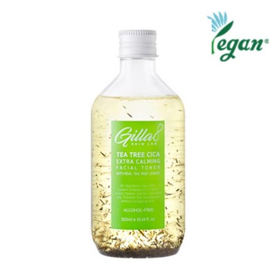 GILLA8 Tea Tree CICA Extra Успокаивающий тоник для лица 300мл