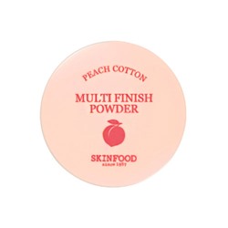 SKINFOOD Peach Cotton Multi Finish Рассыпчатая пудра с экстрактом персика (15 гр)