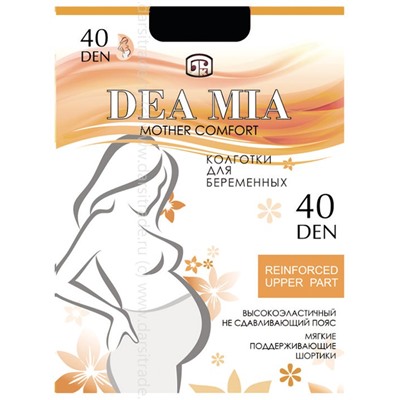 Колготки женские для беременных Dea Mia Mother Comfor 40 2-4 Conte Дроп