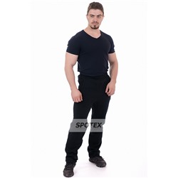 Спортивные брюки мужские A-027 т. синий