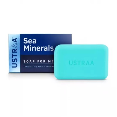 Мыло с Морскими минералами (100 г х 8 шт), Soap For Men with Sea Minerals, произв. Ustraa