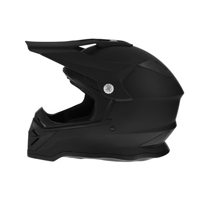 Шлем кроссовый, размер M (57-58), модель - BLD-819-7, черный матовый